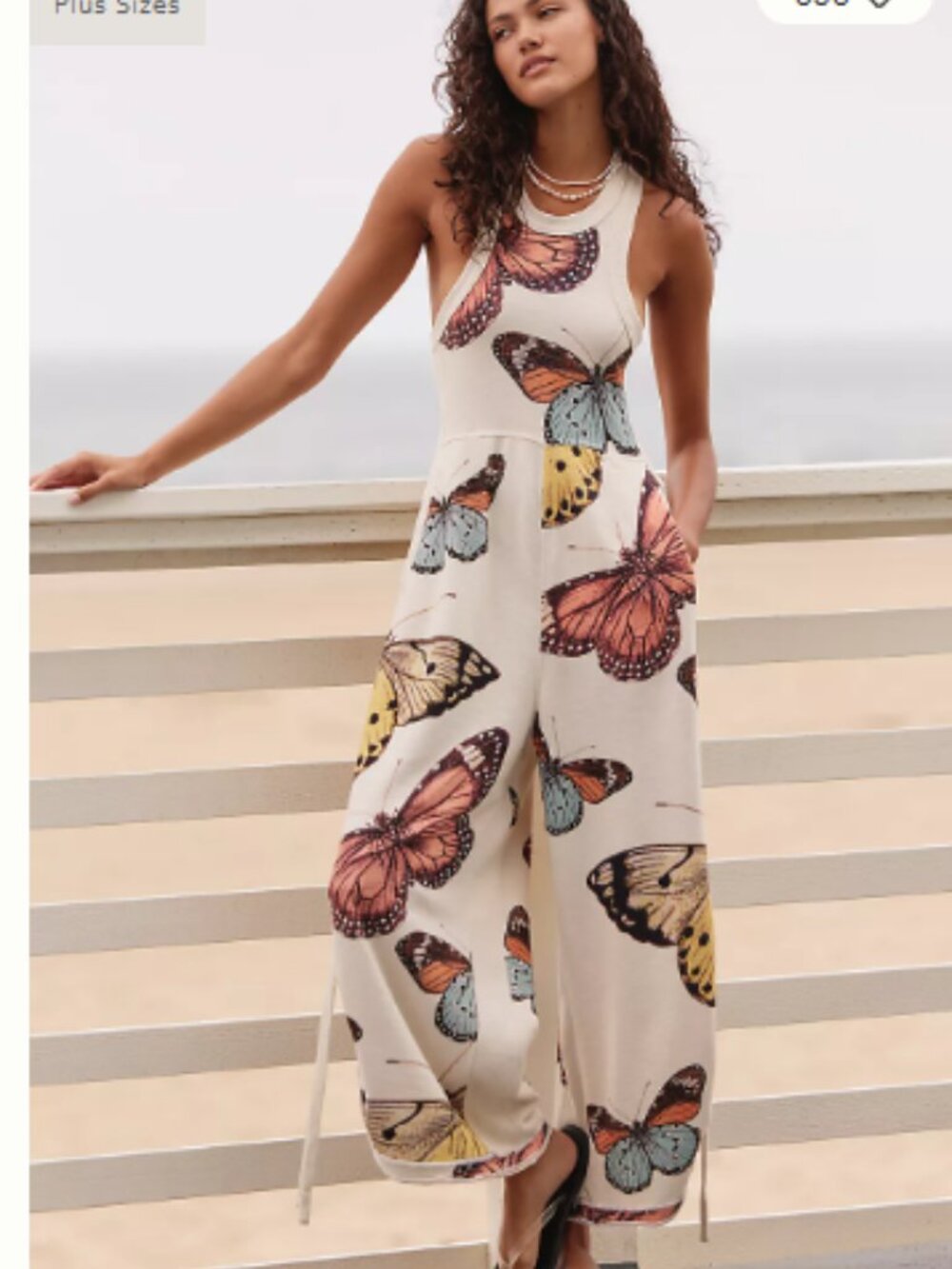 Anthropologie Daily Practice Plattsburgh Jumpsuit Butterflies - SOLD OUT